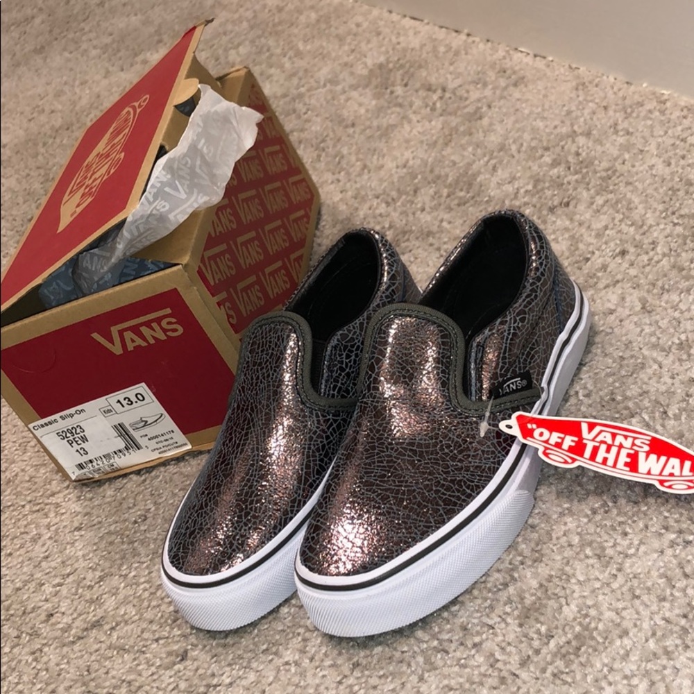 New with box kids Vans